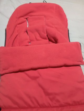 Saco Bugaboo Invierno Rojo