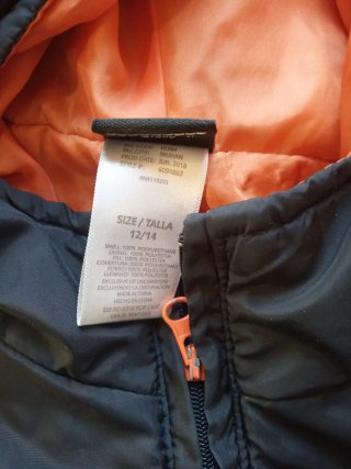 Chaqueta Harley Davidson Negra Naranja