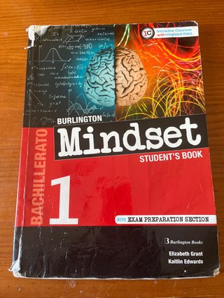 Libro de Inglés 1Bach Mindset