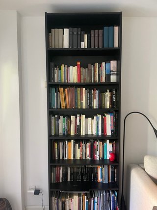 Estantería IKEA Negra + Módulo Superior