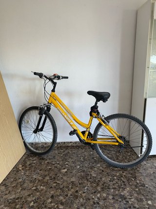 Bicicleta TRIANGLE Amarilla