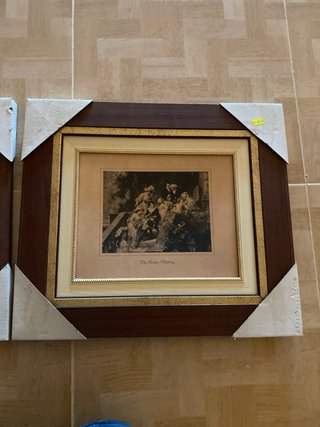 Pareja de cuadros decorativos