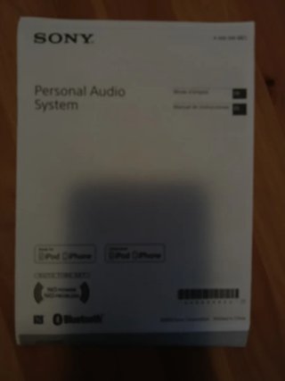 Sony Dream Machine Radio Despertador Bluetooth