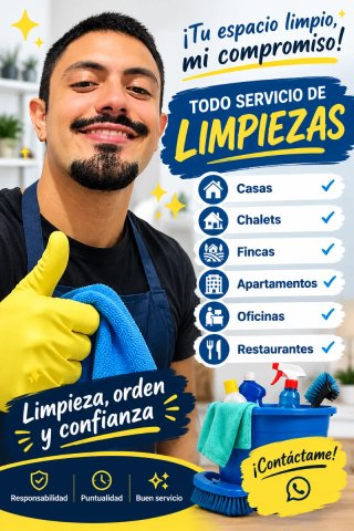 Limpieza o cuidado de adulto mayor.