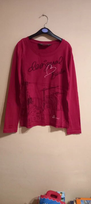 Camiseta Desigual Barcelona Manga Larga Talla S