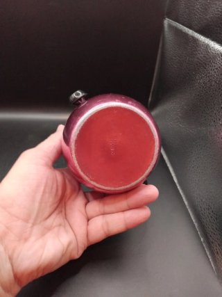 🇪🇦 Azucarero Vintage Aluminio Rosa años 50