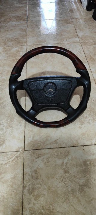 Volante Deportivo Madera Mercedes