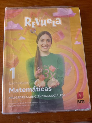 Libro de Matemáticas 1Bach Revuela