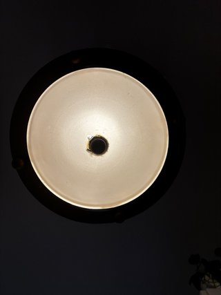 Lámpara colgante latón antiguo