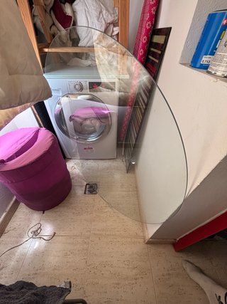 Cristal redondo para mesa