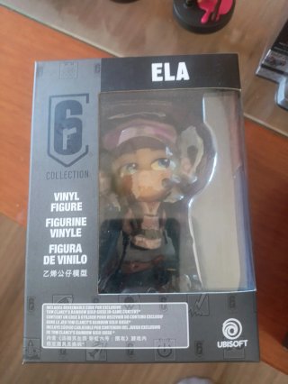 Figura Vinilo Ela Rainbow Six Siege Ubisoft
