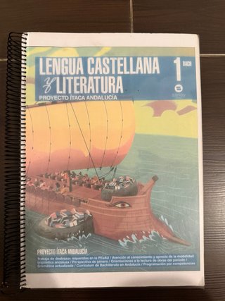 Libro Lengua Castellana y Literatura 1 Bach