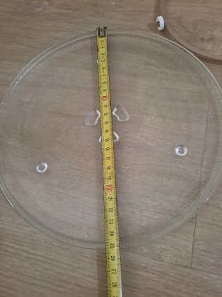 Platos de vidrio para microondas