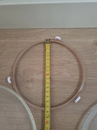 Platos de vidrio para microondas