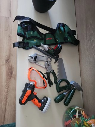 Juego de herramientas Bosch para niños