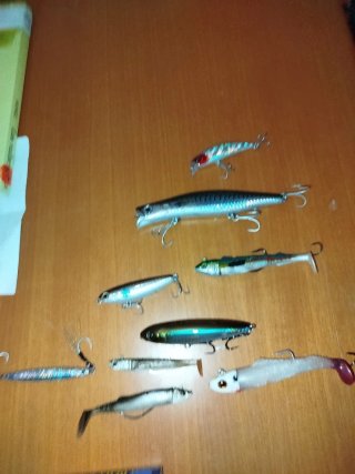 Lote señuelos pesca