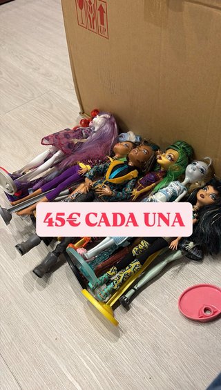 Monster High G1 Muñecas
