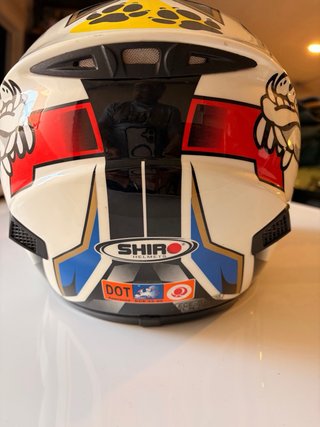 Casco Moto Niño SHIRO Casi Nuevo