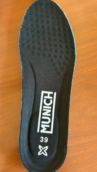Zapatillas Munich Talla 39 Blancas y Doradas