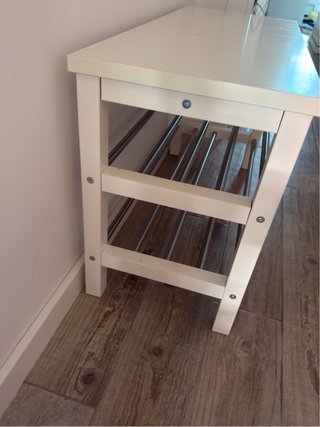 Zapatero Blanco Ikea