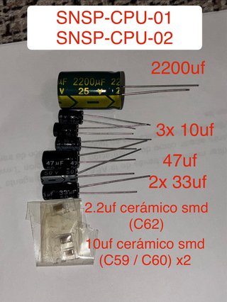 Kit di riparazione SNES PAL 2Chip