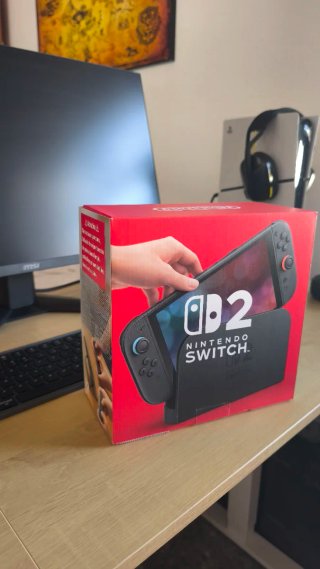 NINTENDO SWITCH 2 NUOVA! + 2 FONDE + ACCESSORI