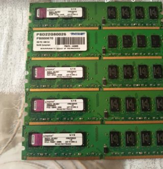 Lote Memoria RAM Varios Modelos