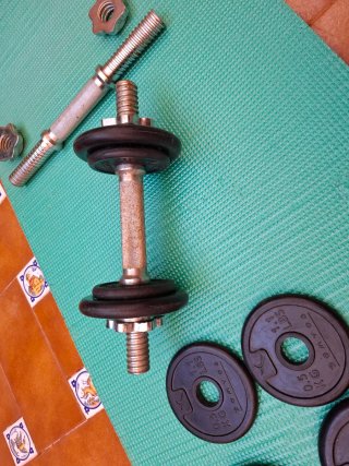 Lote completo gimnasio en casa