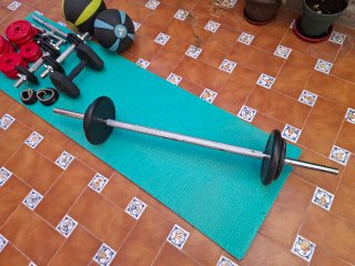 Lote completo gimnasio en casa