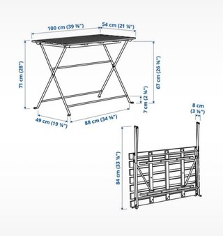 Conjunto Terraza TÄRNÖ IKEA