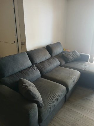 Divano tre posti con chiase longue Ikea Ekilstuna
