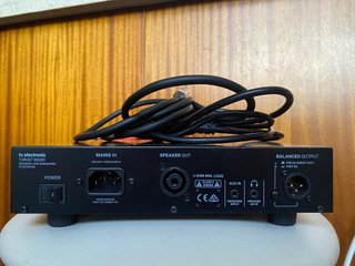 Cabezal Bajo TC Electronic BQ500 + power & speakon