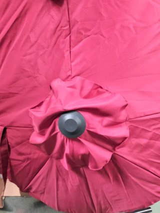 Sombrilla Doble 300x160cm con Manivela Inclinación