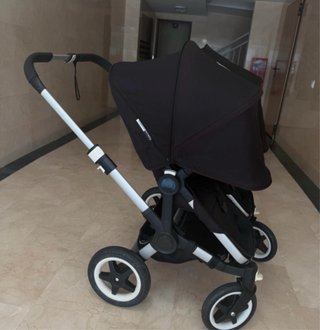 Carrito Gemelar Bugaboo Donkey Negro