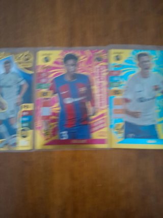Lote cromos fútbol varios jugadores