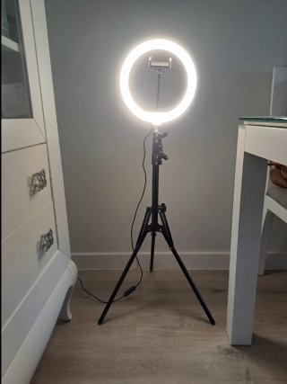 Anillo de Luz LED con Trípode
