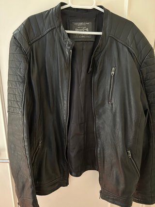 Chaqueta Cuero Jack & Jones Vintage Talla XL