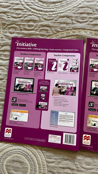 Libro inglés initiative 1 bach