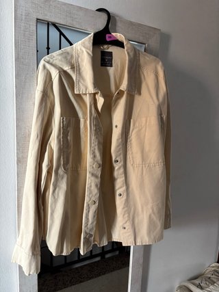 Sobrecamisa Beige Primark Talla M