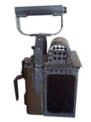 Farol ferroviario francés antiguo