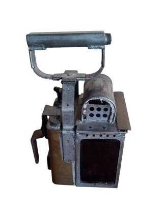 Farol ferroviario francés antiguo