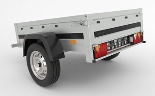 NUEVO: Remolque galvanizado 750 kg