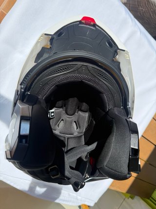 Casco Scorpion ADX-2 Blanco Perla Talla M