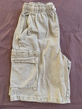 Bermuda cargo beige uomo 13-14Y