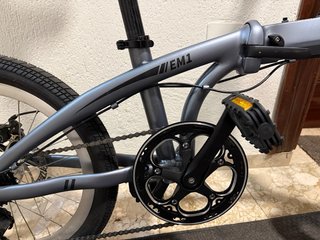 Bicicleta Plegable EVERCROSS Gris