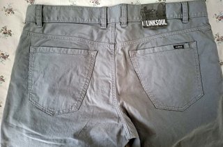 Pantalón golf hombre 44 gris SIN ESTRENAR Linksoul
