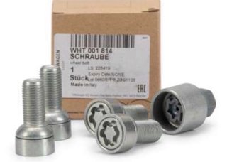 TORNILLOS ANTIRROBO VW GOLF AUDI SEAT VW T 4 5 6 7