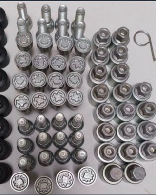TORNILLOS ANTIRROBO VW GOLF AUDI SEAT VW T 4 5 6 7