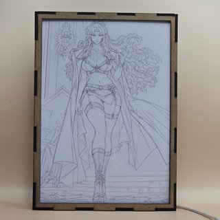 Lámpara LED Balalaika Black Lagoon