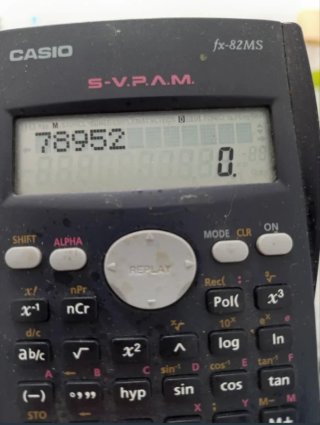 Calculadora Casio fx-82MS S-V.P.A.M.